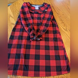 Girls flannel nightgown